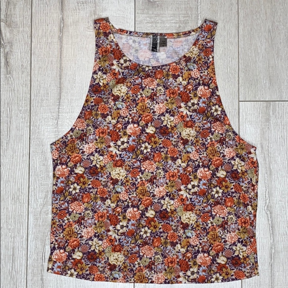 Floral Crop Top